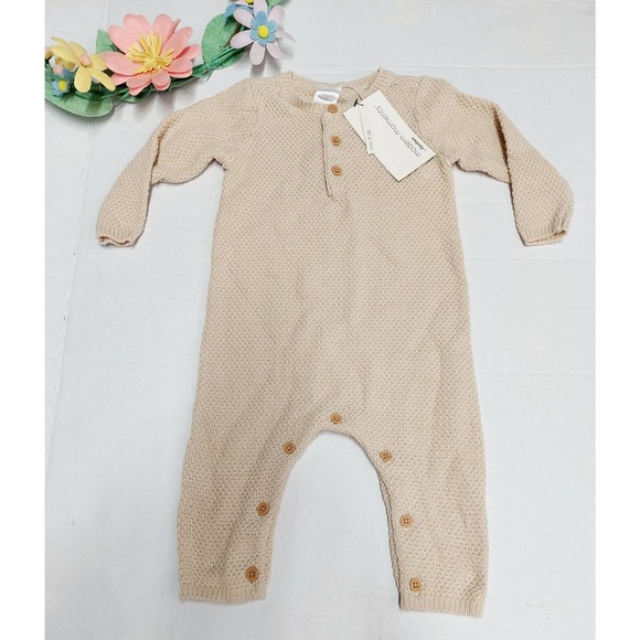 Gerber Other - Gerber Romper Long Knit baby size 3-6M